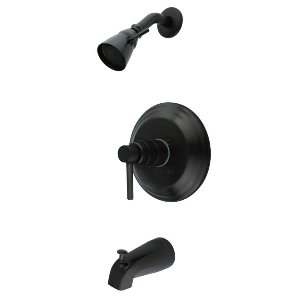Kingston Brass KB2635DL Concord Tub & Shower Faucet, Oil Rubbed Bronze