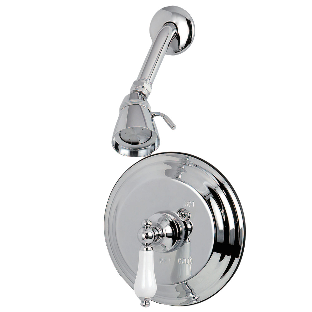 Kingston Brass KB3631PLSO Restoration Pressure Balanced Shower Faucet, Polished Chrome