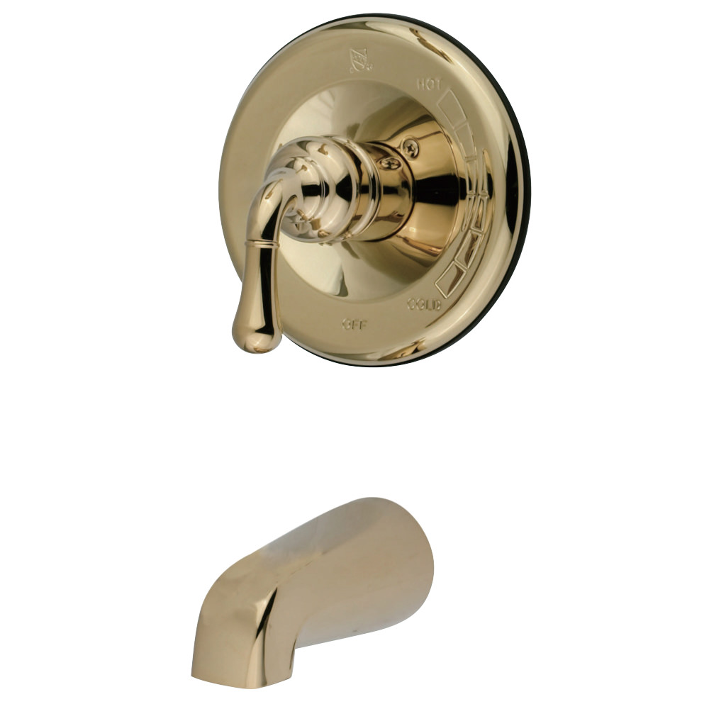 Kingston Brass KB1632TO Magellan Tub Only for KB1632, Polished Brass