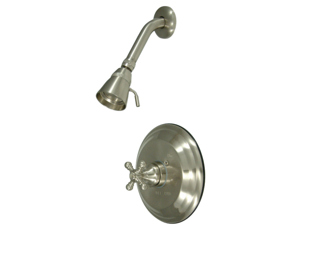 Kingston Brass KB2638BXSO Metropolitan Pressure Balanced Shower Faucet, Brushed Nickel