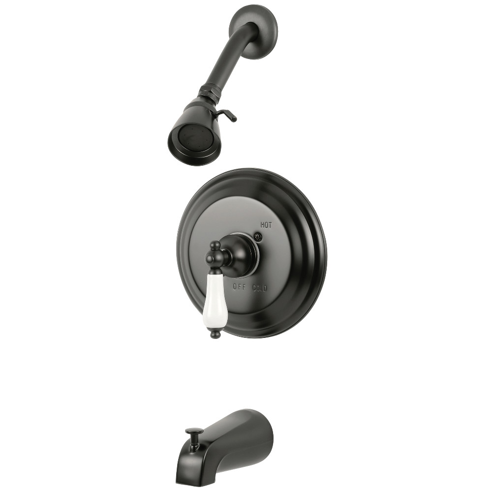 Kingston Brass KB3635PLT Tub and Shower Trim Only, Oil Rubbed Bronze