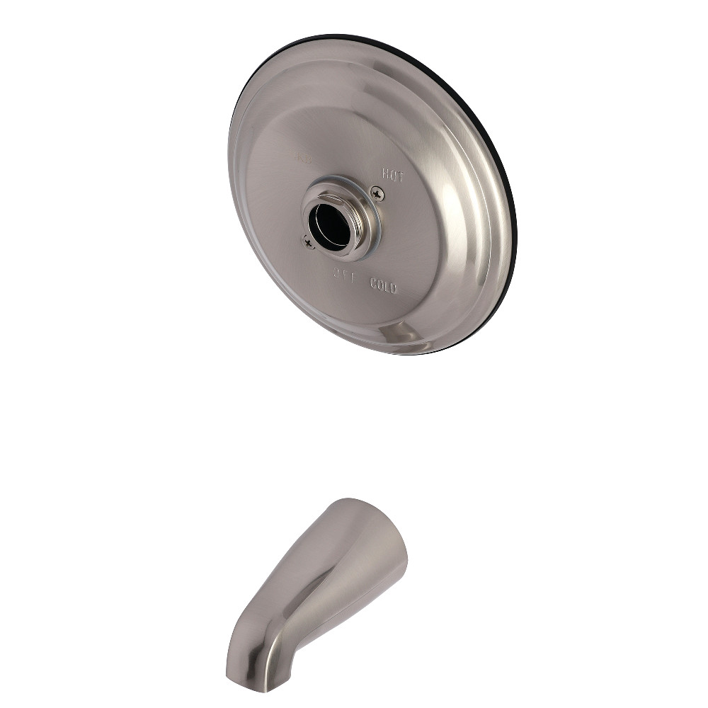 Kingston Brass KB3638TTLH Tub Trim Only Without Handle, Brushed Nickel