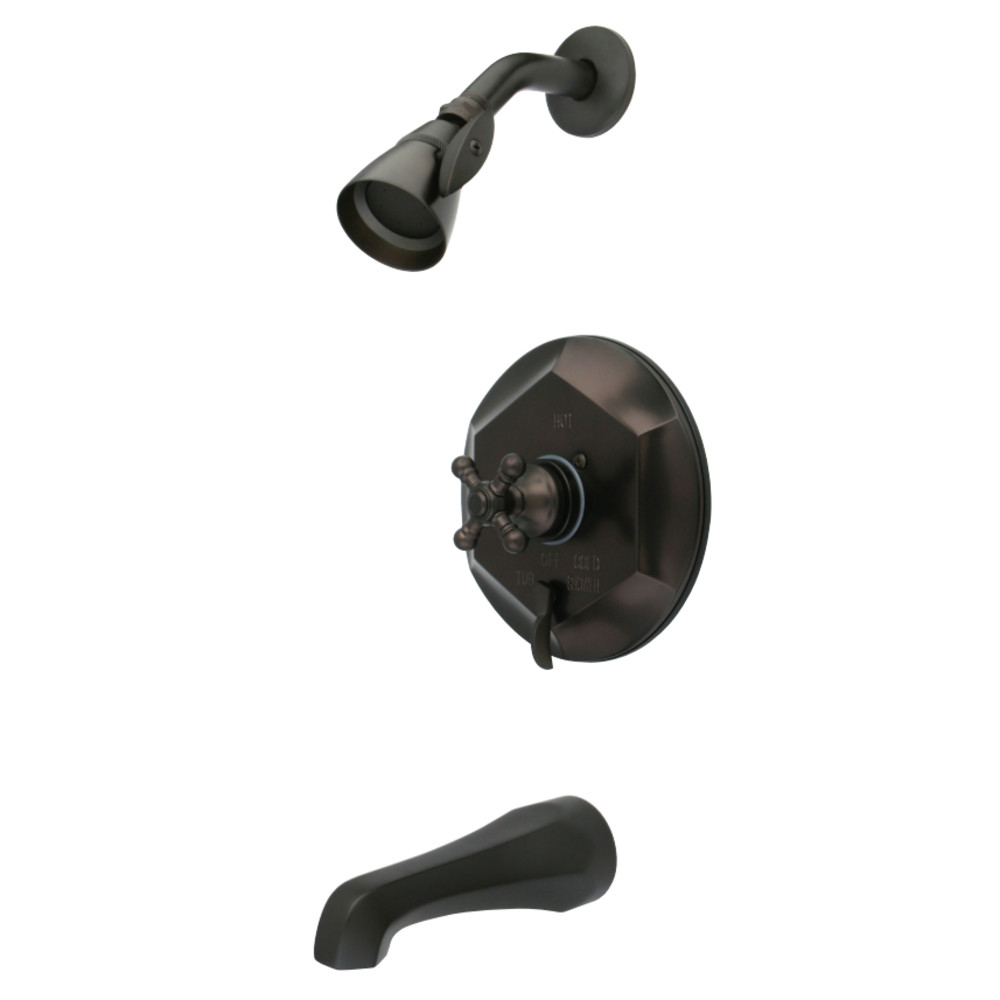 Kingston Brass KB46350BX English Vintage Tub with Shower Faucet, Oil Rubbed Bronze