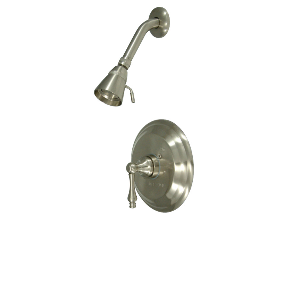 Kingston Brass KB3638ALSO Restoration Pressure Balanced Shower Faucet, Brushed Nickel