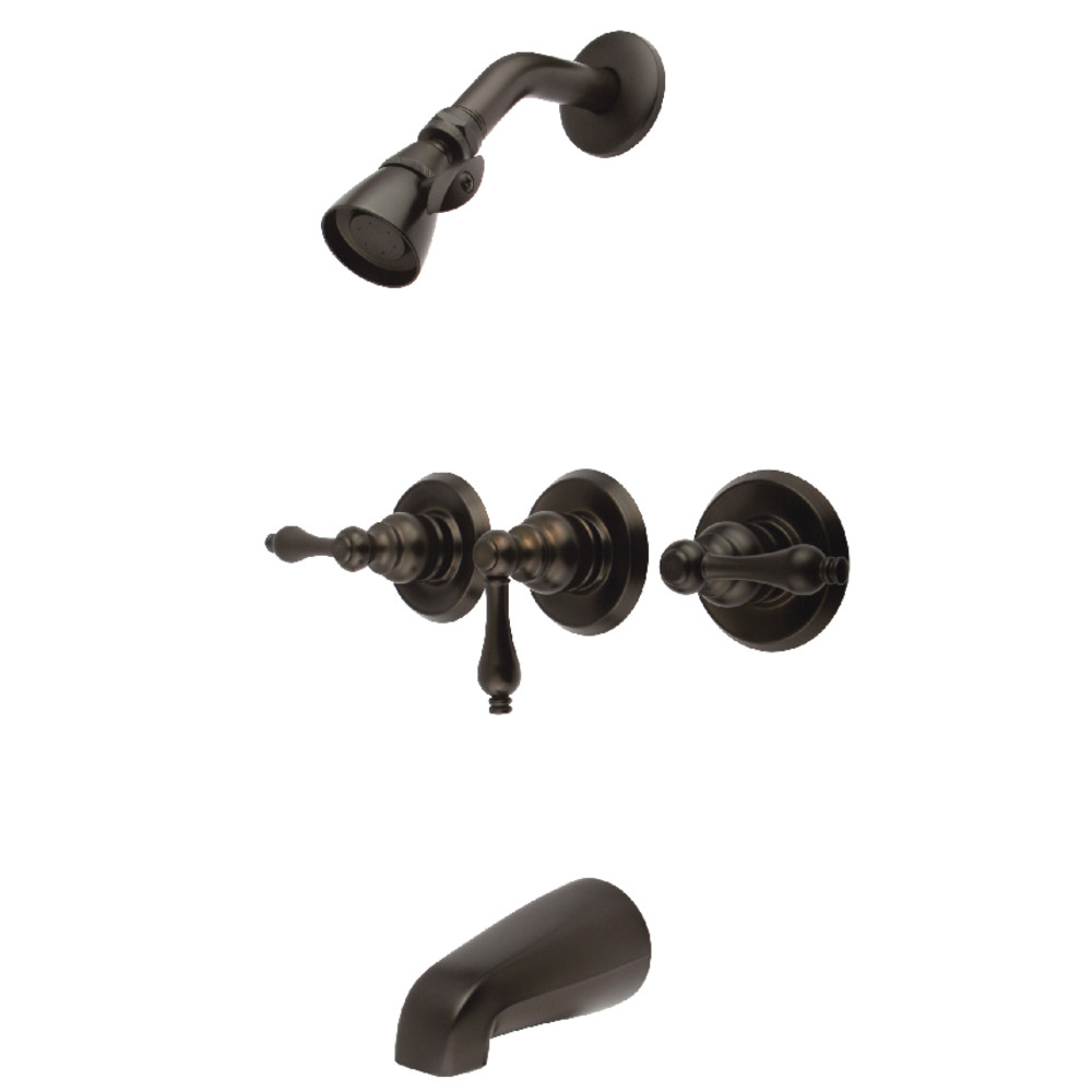 Kingston Brass KB235AL Magellan Tub & Shower Faucet, Oil Rubbed Bronze