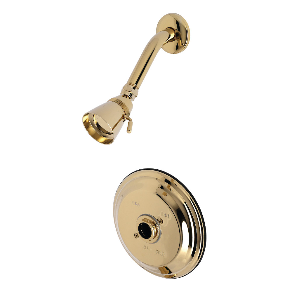 Kingston Brass KB3632TSLH Shower Trim Only Without Handle, Polished Brass