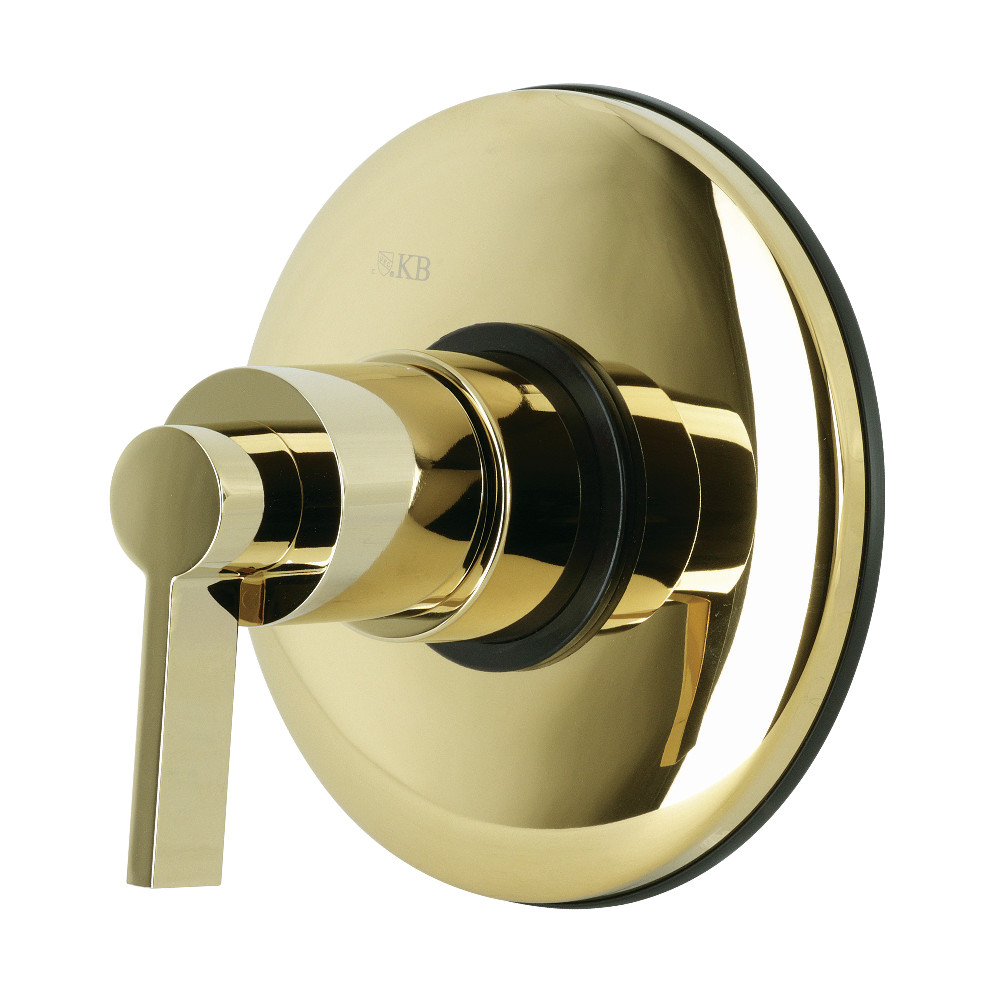 Kingston Brass KB3002NDL NuvoFusion Two-Way Volume Control, Polished Brass