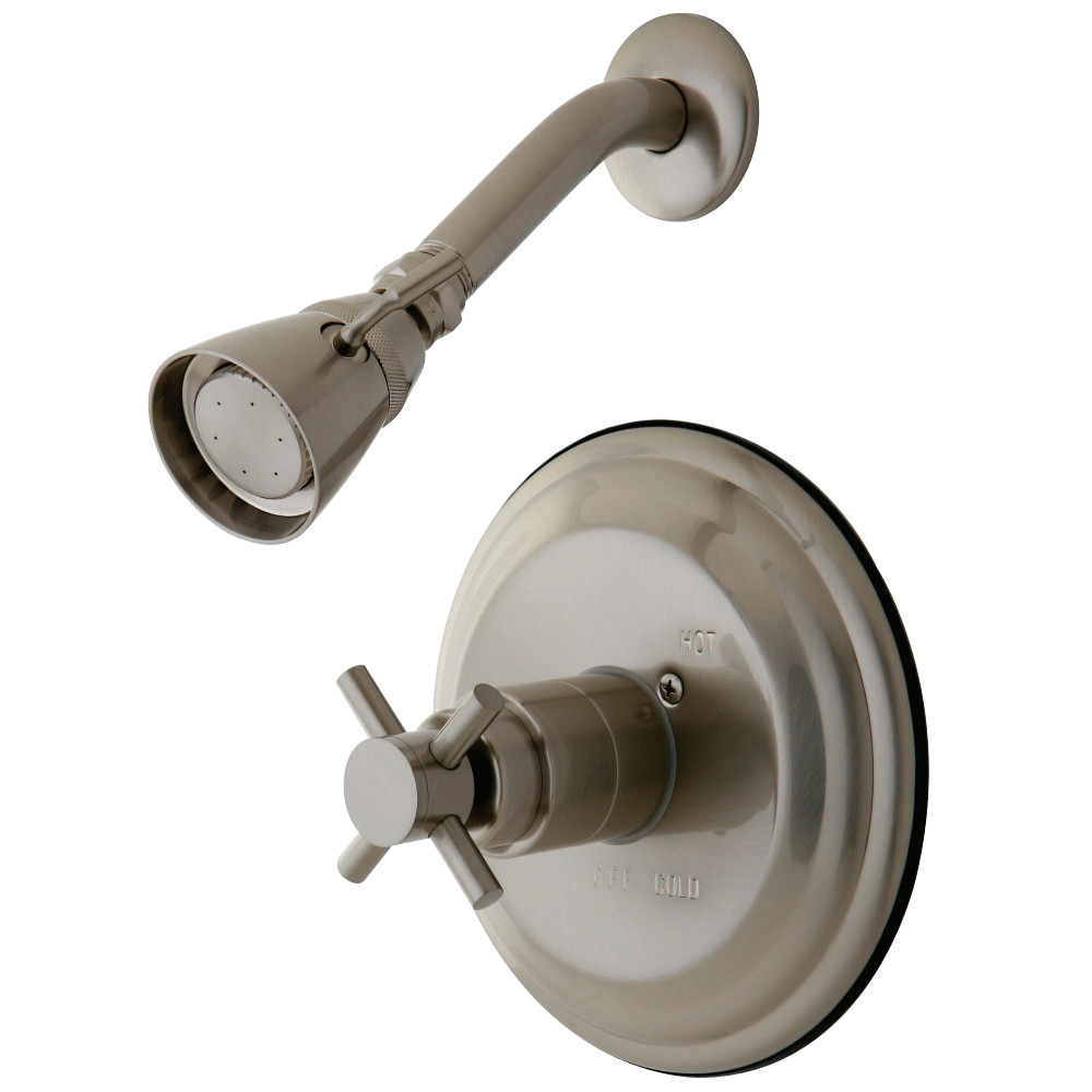 Kingston Brass KB2638DXSO Concord Shower Faucet, Brushed Nickel