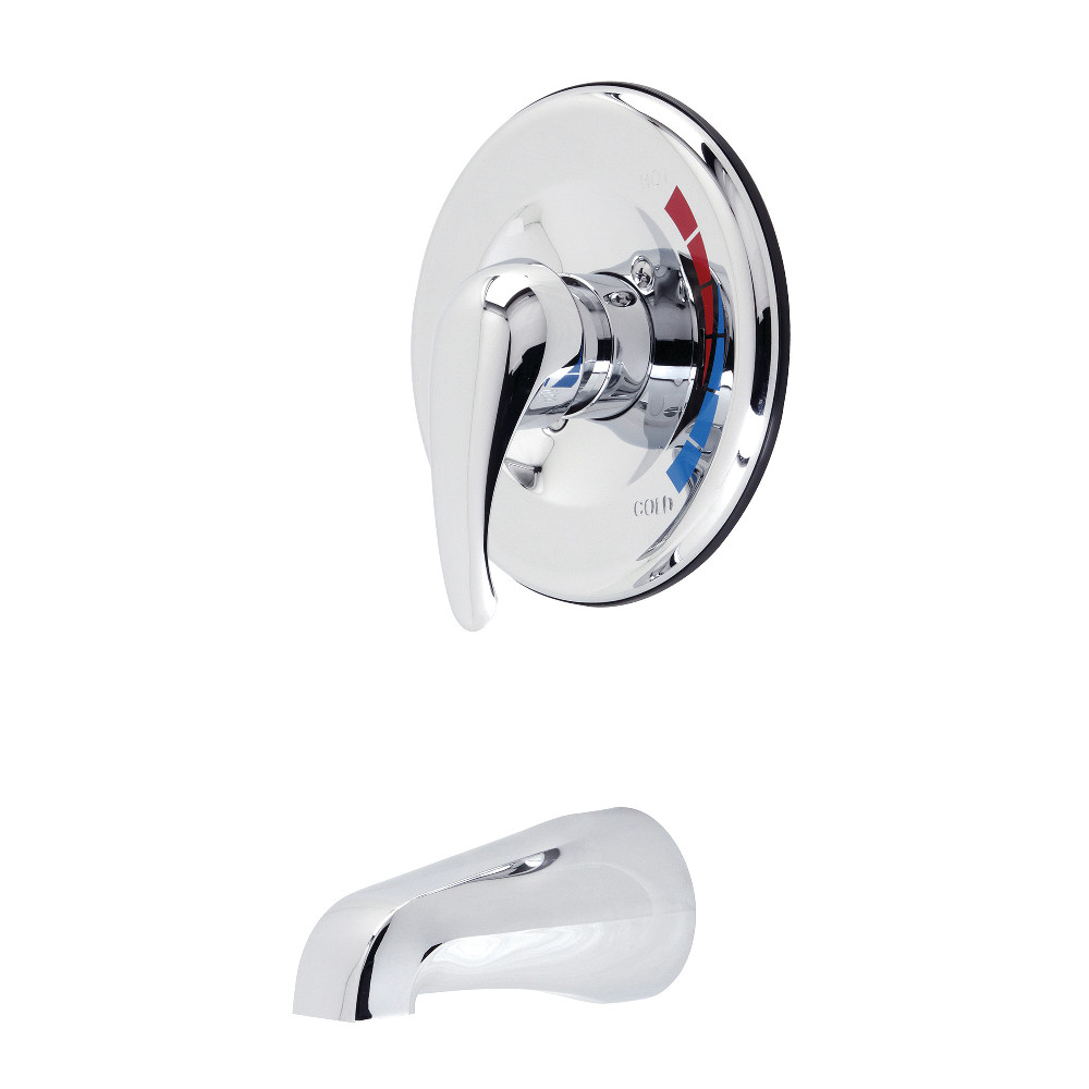 Kingston Brass KB651SWTO Tub Only, Polished Chrome