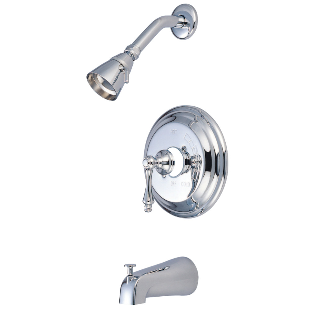 Kingston Brass KB3631ALT Vintage Tub & Shower Trim, Polished Chrome