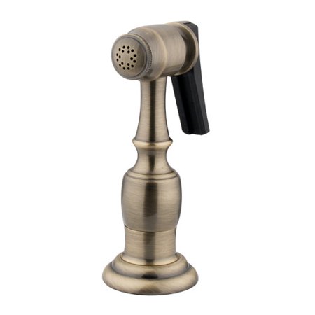 Kingston Brass KBSPR3 Kitchen Faucet Side Sprayer, Antique Brass