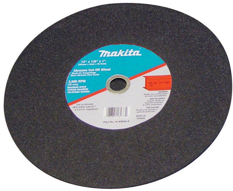 B-10849-5 5 Pack 14 In. Cutoff Wheel