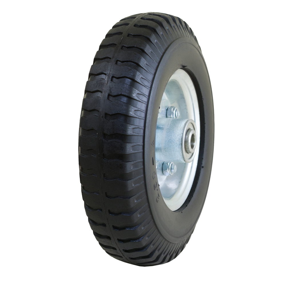 Narrow Flat Free Tire with Centipede Tread, 2.80/2.50-4"