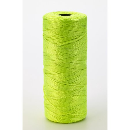 Nylon Mason Twine, 1/2 lb. Twisted, 18 x 550 ft., Glo Lime 