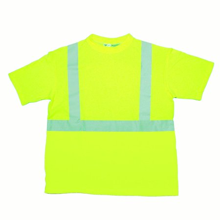 ANSI Class 2 Durable Flame Retardant T-Shirt, Lime, Medium