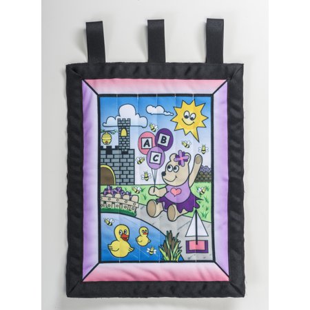 Wall Hanging kit, Girl Bear 22" x 29"