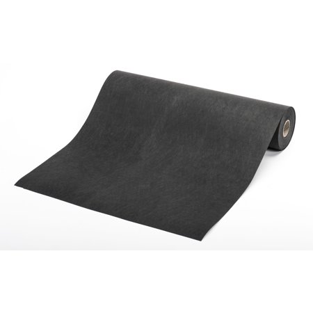Black cut-away embroidery backing 19" x 25 yds