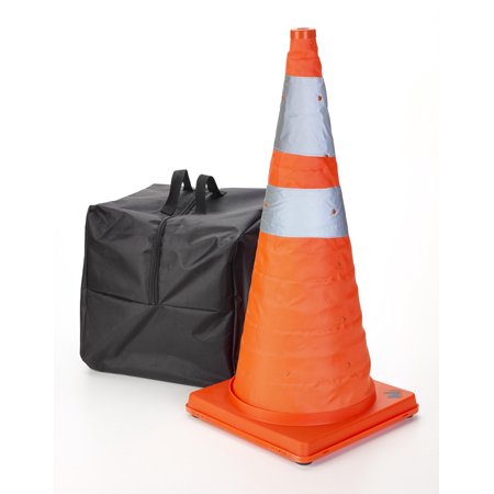 Nylon Collapsible Traffic Cone, 28