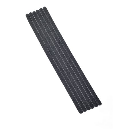 Non-Skid Abrasive Safety Tape, 3/4" x 24", Black 