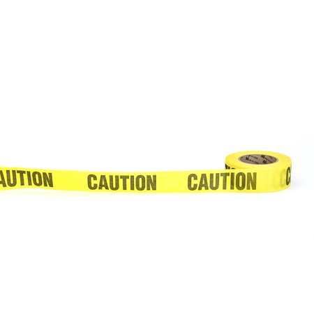 Repulpable Tape, "Danger Do Not Enter", 2" x 45 YDS, Yellow 