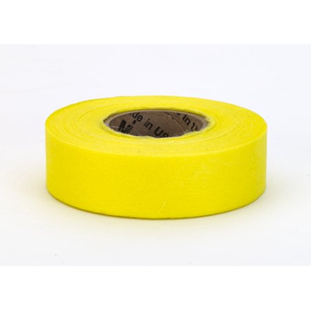 Biodegradable Flagging Tape, 1" x 100', Yellow