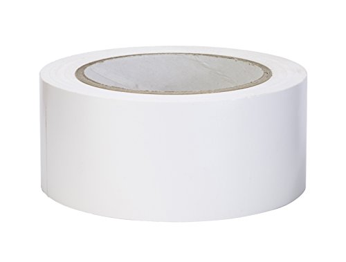 PVC Vinyl Aisle Marking Tape, 6 mil, 2" x 36 yd., White 