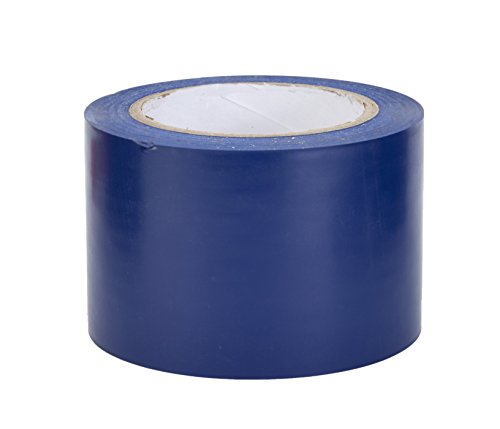 PVC Vinyl Aisle Marking Tape, 6 mil, 3" x 36 yd., Blue 