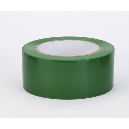 PVC Vinyl Aisle Marking Tape, 6 mil, 3" x 36 yd., Green 