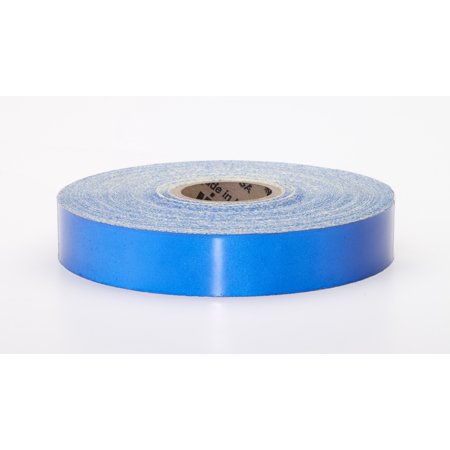 Engineering Grade Retro Reflective Adhesive Tape, 50 yds Length x 2" Width, Blue