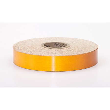 Engineering Grade Retro Reflective Adhesive Tape, 50 yds Length x 2" Width, Orange