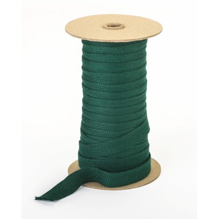 Acrylic awning braid, 3/4", 50 yds, Forest Green