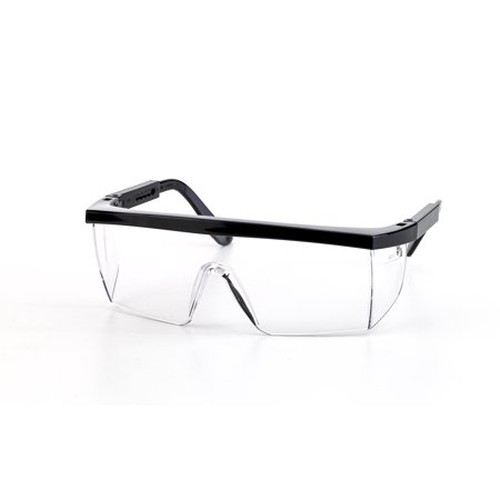Marlin Glasses, Black Frame, Clear Lens 
