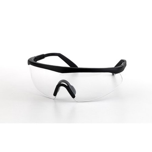 Shark Glasses, Black Frame, Clear Lens 