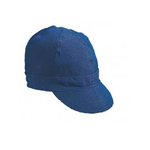 Kromer Blue Denim Style Welder Cap, Cotton, Length 5", Width 6"