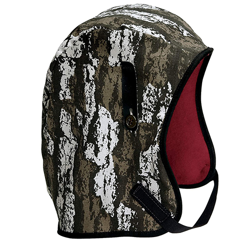 WL4-338 Kromer High Quality Hard Hat Winter Liner with Camo Long Nape, Bark