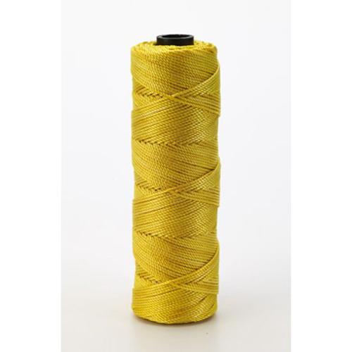 Nylon Mason Twine, 1/4 lb. Twisted, 18 x 275 ft., Glo Yellow 