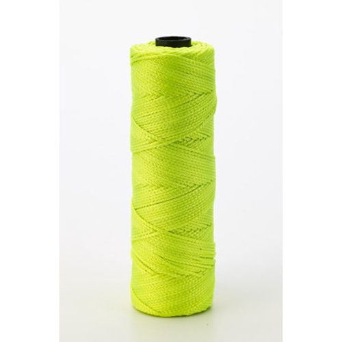 Nylon Mason Twine, 1/4 lb. Twisted, 18 x 275 ft., Glo Lime 