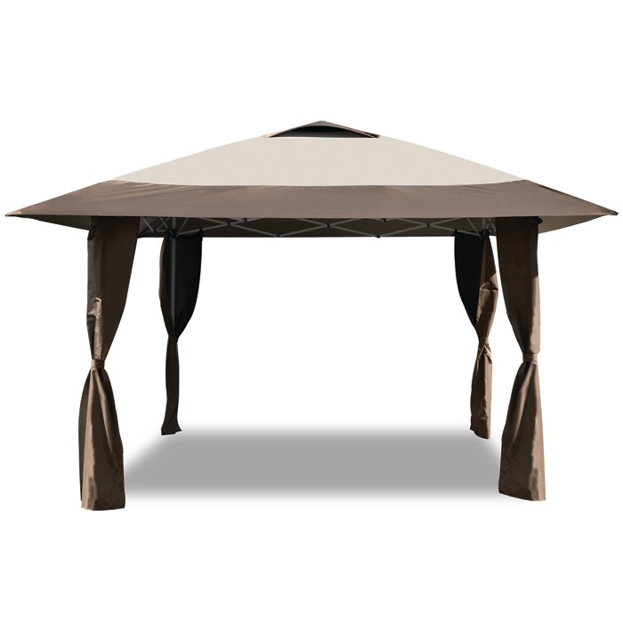 Haven Instant Canopy Brown 13 x 13 ft